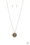 Everyday Enchantment - Brass - Paparazzi Accessories