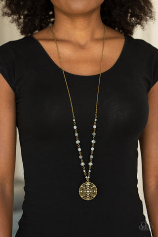 Everyday Enchantment - Brass - Paparazzi Accessories