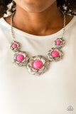 Santa Fe Hills - Pink - Paparazzi Accessories