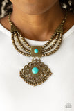 Santa Fe Solstice - Brass - Paparazzi Accessories