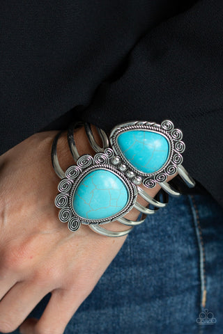 Nature Bound - Blue - Paparazzi Accessories