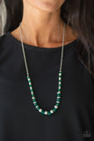Stratosphere Sparkle - Green - Paparazzi Accessories