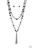 Social Hour - Black - Paparazzi Accessories