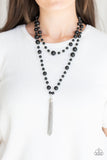 Social Hour - Black - Paparazzi Accessories
