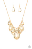 Teardrop Tempest - Gold - Paparazzi Accessories