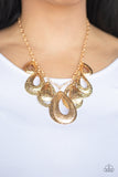 Teardrop Tempest - Gold - Paparazzi Accessories