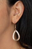 Teardrop Tempest - Gold - Paparazzi Accessories