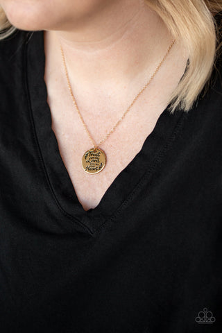 All You Need Is Trust - Gold - Paparazzi Accessories