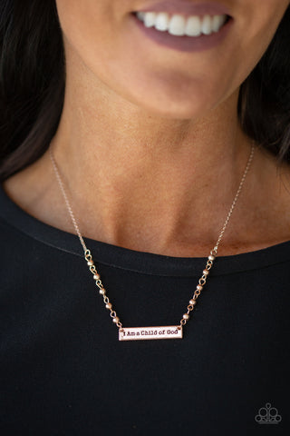Send Me An Angel - Rose Gold - Paparazzi Accessories
