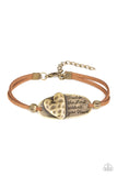 A Full Heart - Brass - Paparazzi Accessories