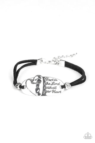 A Full Heart - Silver - Paparazzi Accessories