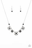Floral Florescence - Black - Paparazzi Accessories