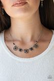 Floral Florescence - Black - Paparazzi Accessories