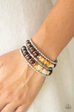 Soul Searchin - Yellow - Paparazzi Accessories