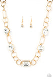 Urban District - Gold - Paparazzi Accessories