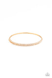 Sleek Sparkle - Gold - Paparazzi Accessories