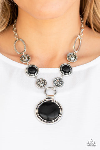 Sedona Drama - Black - Paparazzi Accessories