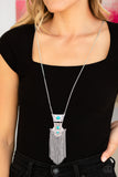 Totem Tassel - Blue - Paparazzi Accessories