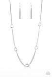 Teardrop Timelessness - White - Paparazzi Accessories