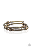 West End Wraparound - Brass - Paparazzi Accessories