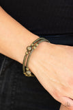 West End Wraparound - Brass - Paparazzi Accessories