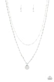 Dainty Demure - Silver - Paparazzi Accessories