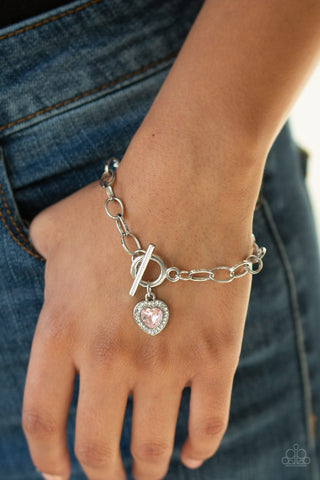 Going Steady - Pink - Paparazzi Accessories