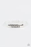 So She Did - White - Paparazzi Accessories
