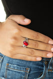 Romantic Reverie - Red - Paparazzi Accessories