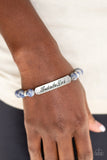 Keep The Trust - Blue - Paparazzi Accessories