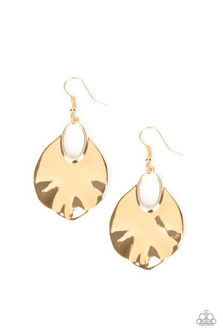Ruffled Refinery - Gold - Paparazzi Accessories