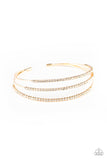 Iridescently Infatuated - Gold- Paparazzi Accessories
