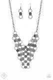 Net Result - Gunmetal - Paparazzi Accessories