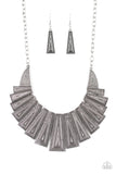 Metro Mane - Silver - Paparazzi Accessories