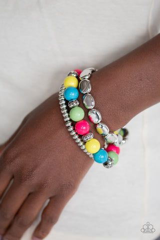 Prismatic Pop - Multi - Paparazzi Accessories