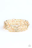 Regal Remix - Gold - Paparazzi Accessories