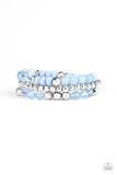 Sugary Shimmer - Blue - Paparazzi Accessories