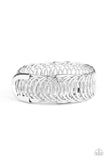 Dizzyingly Demure - Silver - Paparazzi Accessories