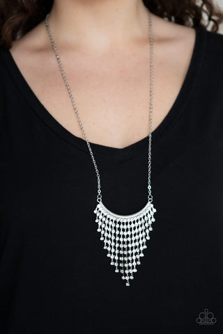 Glitter Bomb - White - Paparazzi Accessories