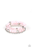 Sugary Shimmer - Pink - Paparazzi Accessories