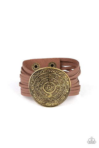 Treasure Quest - Brass - Paparazzi Accessories