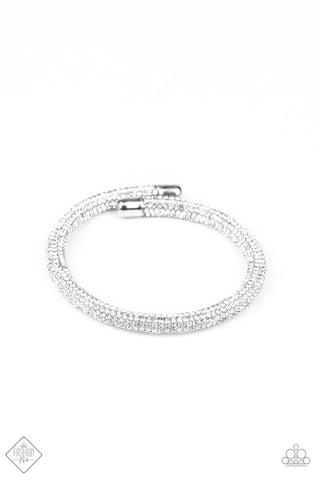 Stageworthy Sparkle - White - Paparazzi Accessories