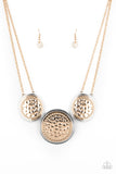 Gladiator Glam - Gold - Paparazzi Accessories