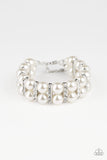 Glowing Glam - White - Paparazzi Accessories