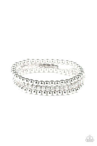 Glam Game - White - Paparazzi Accessories