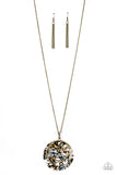 Metro Mosaic - Brass - Paparazzi Accessories