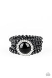 Top Tier Twinkle - Black - Paparazzi Accessories