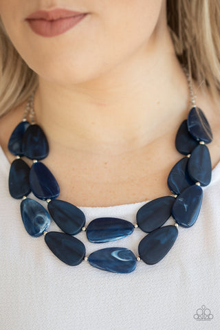 Colorfully Calming - Blue - Paparazzi Accessories
