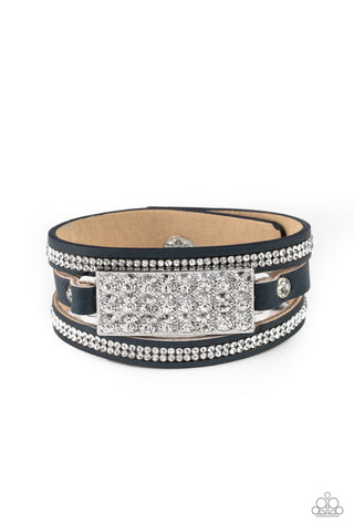 Shockingly Sparkly - Blue - Paparazzi Accessories