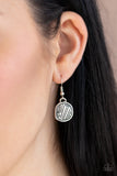 Metallic Patchwork - Silver - Paparazzi Accessories